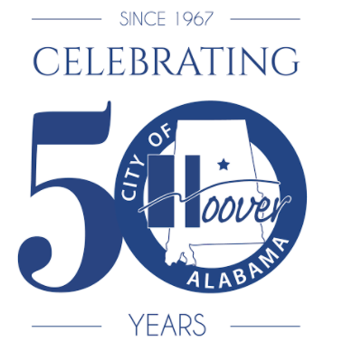 Hoover 50th logo