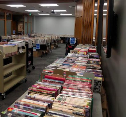 Hoover library spring book sale-2