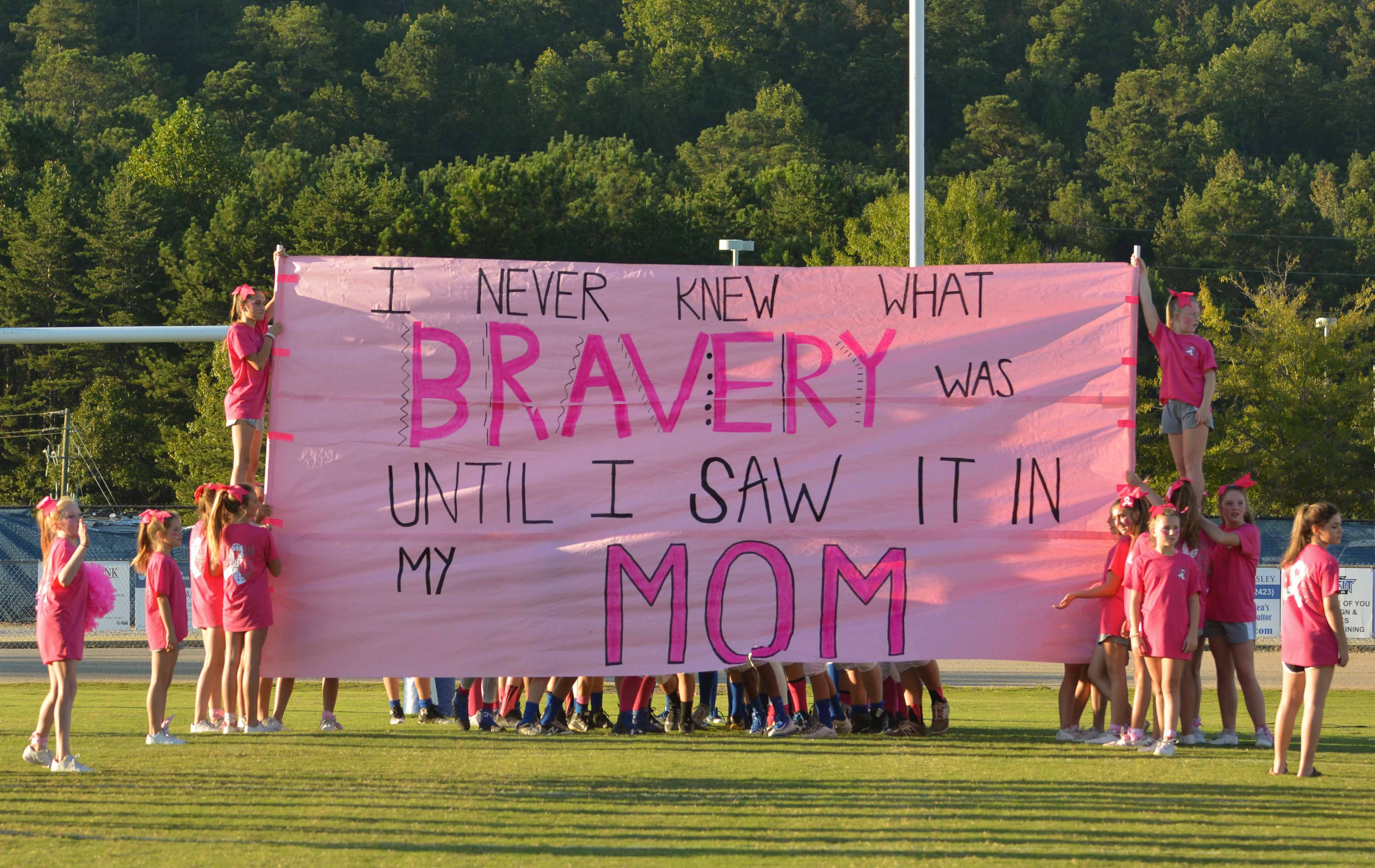 : Game Day - Breast Cancer Awareness Pink Football