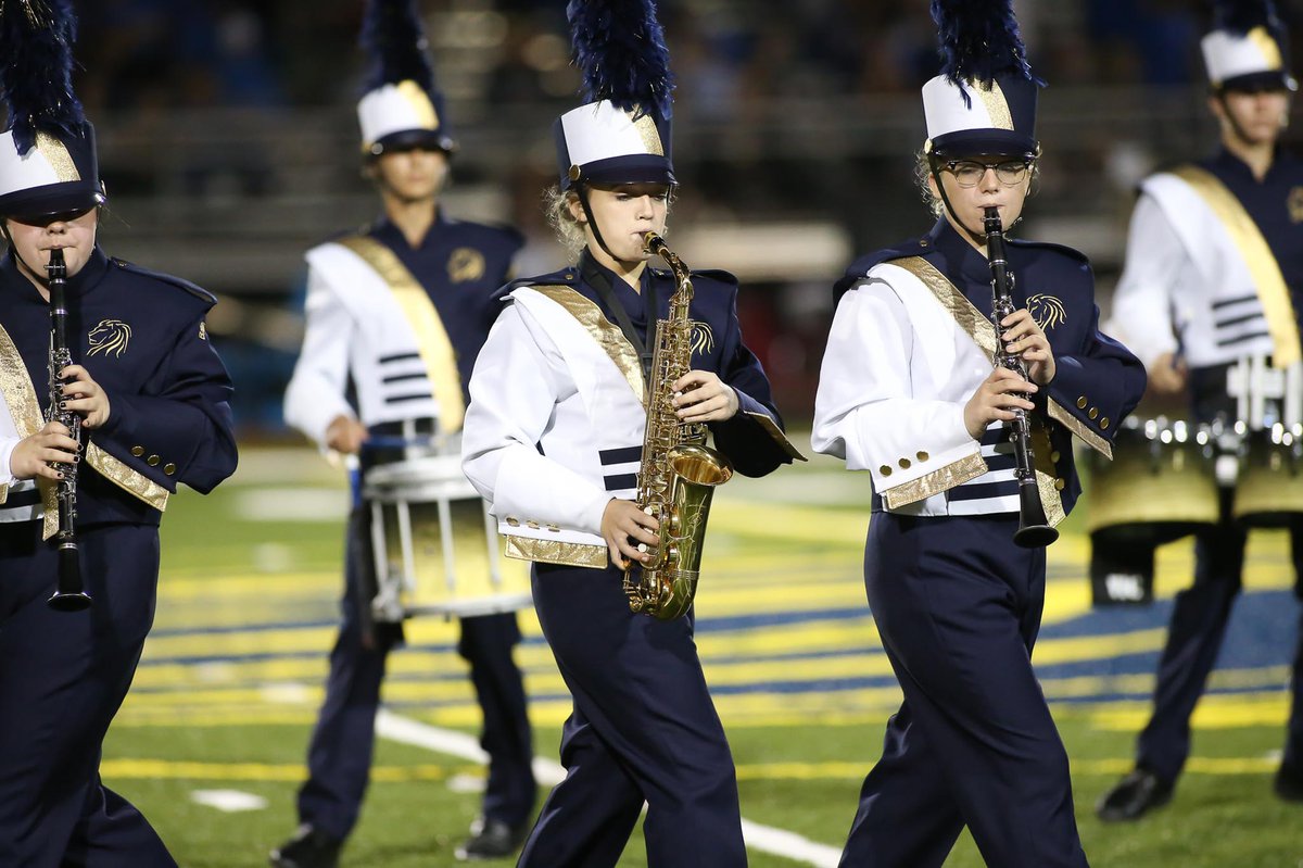 Briarwood Christian School Marching Band performs throughout season