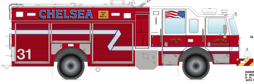 Chelsea Fire Truck 2014