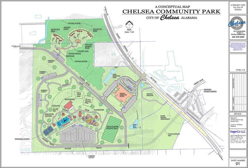 Chelsea, Shelby County plan major park projects