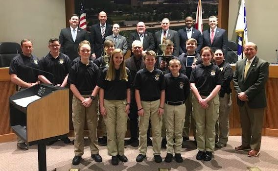 Hoover Police Explorers March 2019