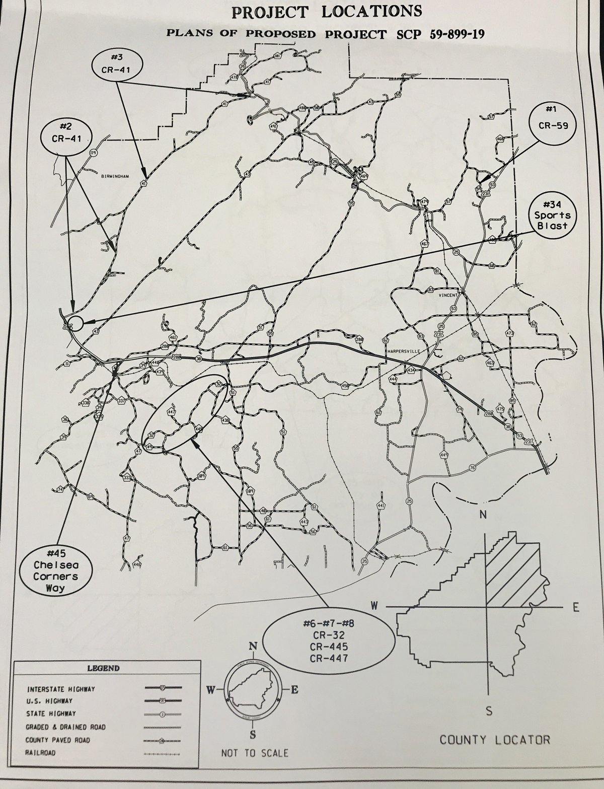 County debuts plans for road projects