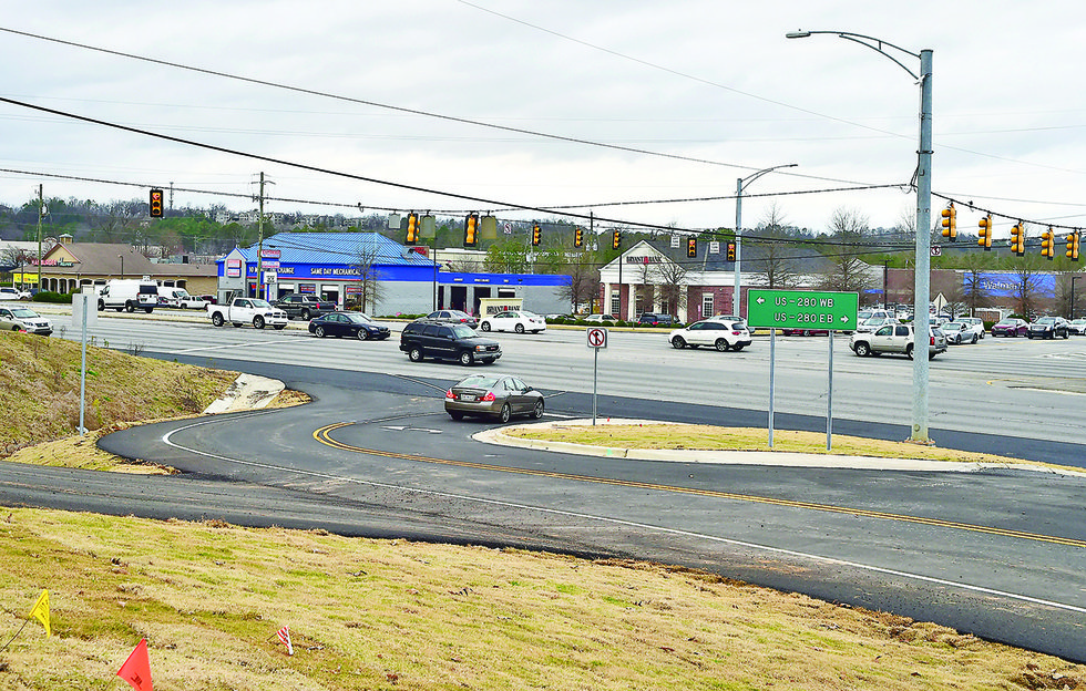 New intersection on 280