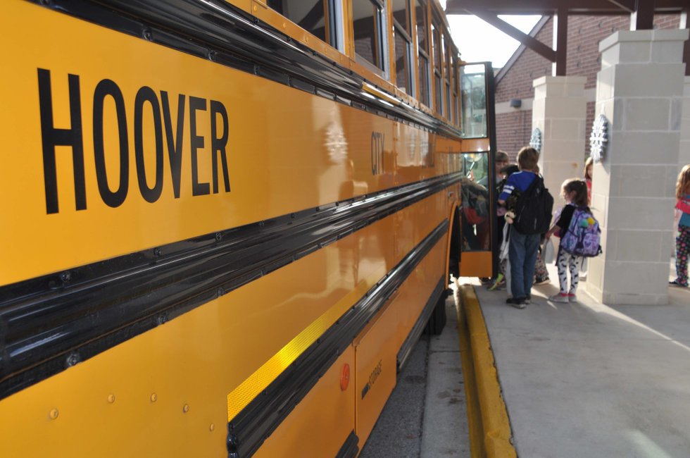 Hoover school bus Dec 2016