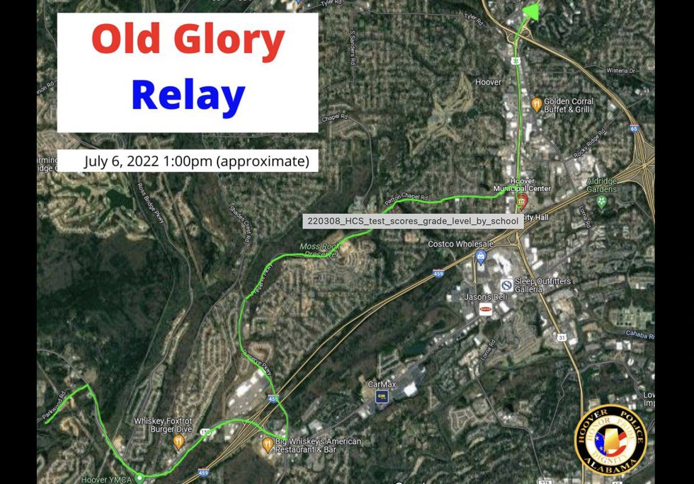 Old Glory Relay Hoover route.jpg