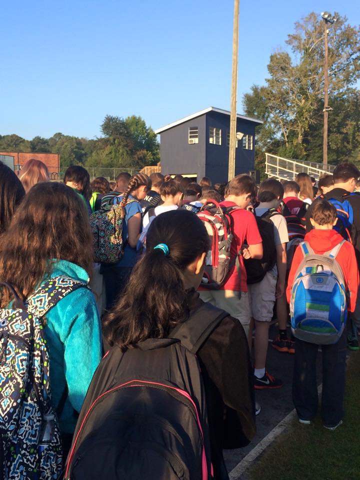 See You at the Pole Oak Mtn Middle 9-23-15