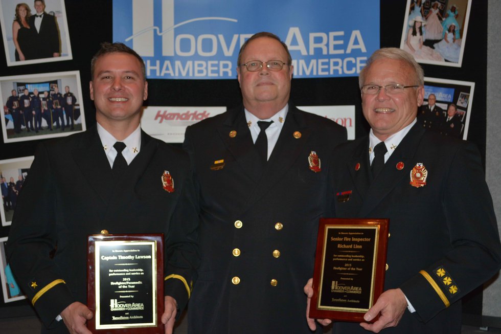 Hoover Fire Dept Awards 2015