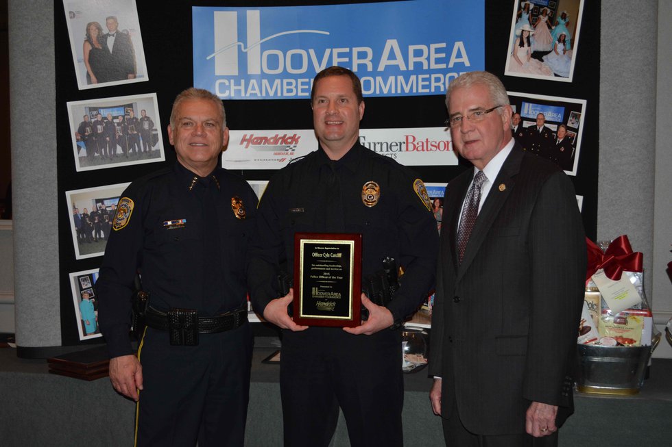 Hoover Police Officer of the Year 2015