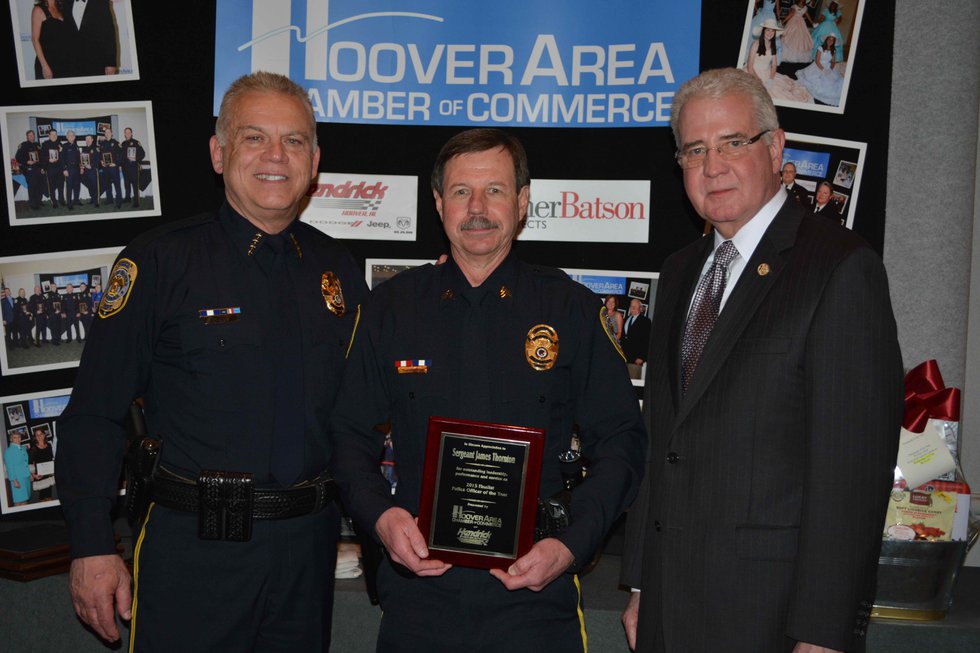 Hoover Police Officer of the Year Finalist 2015