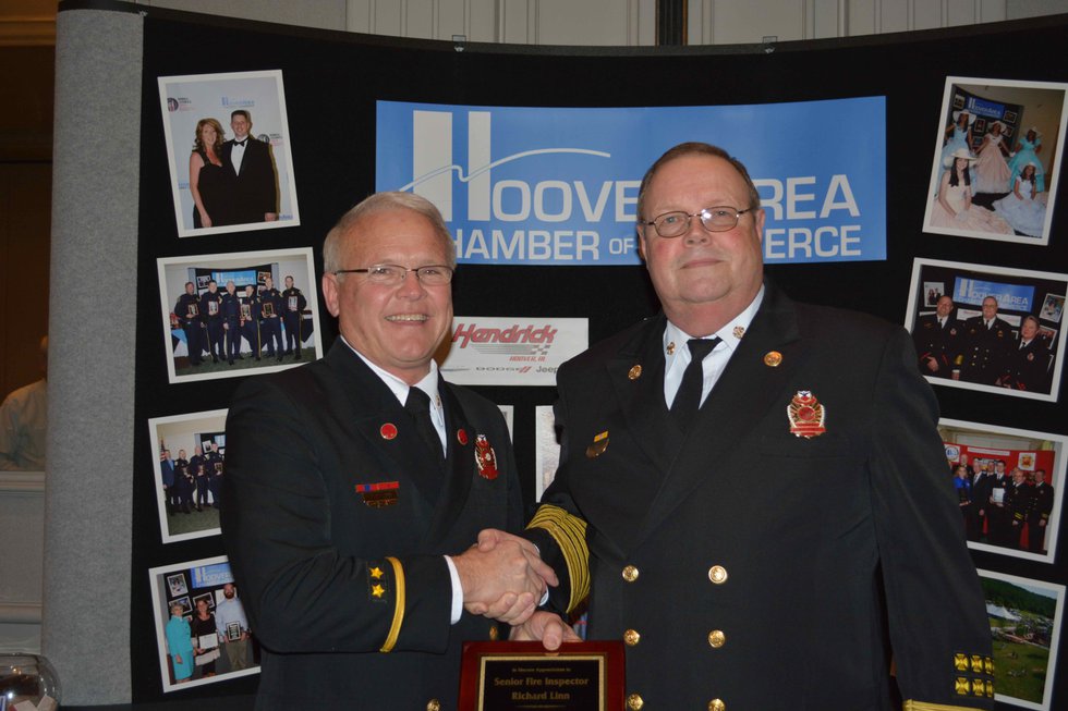 Hoover Firefighter of the Year 2015