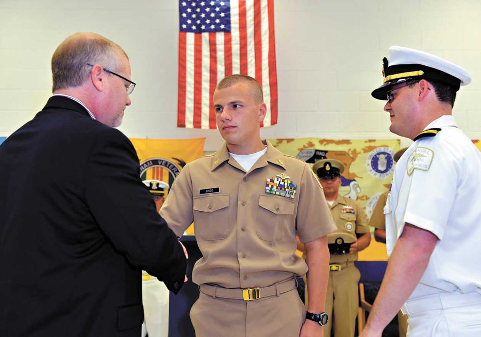 Chelsea Sea Cadet Sisco ceremony