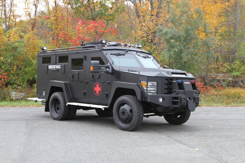 Lenco Bearcat armored rescue vehicle