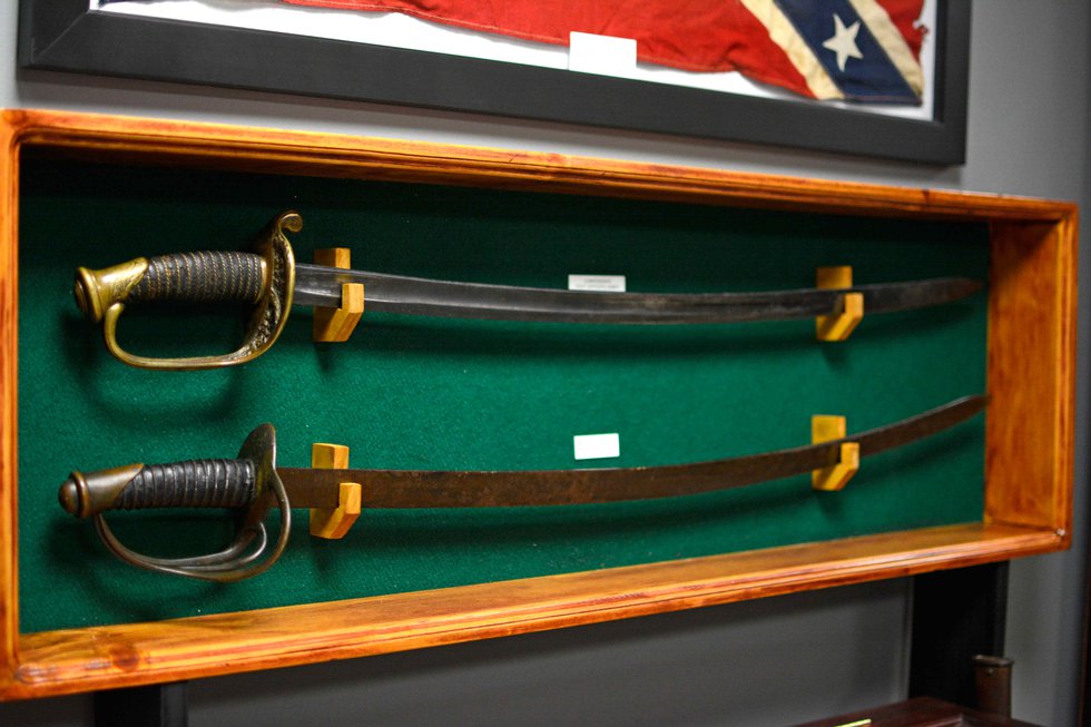 Greystone museum Confederate swords