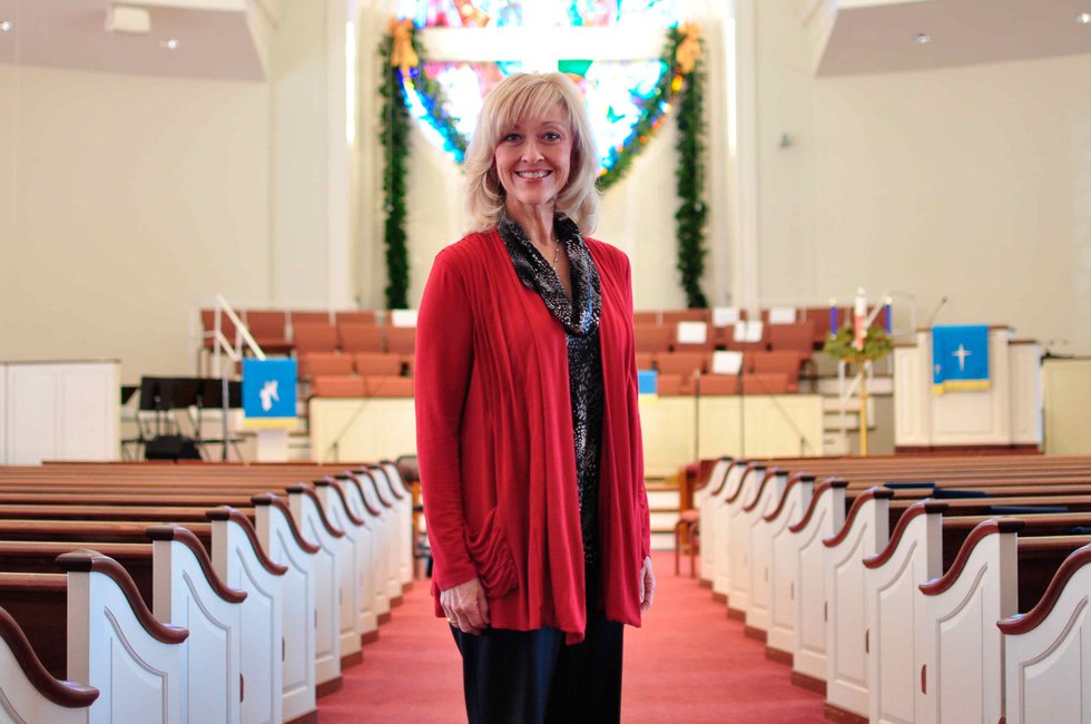 Asbury United Methodist Music Director Nancy Beard.